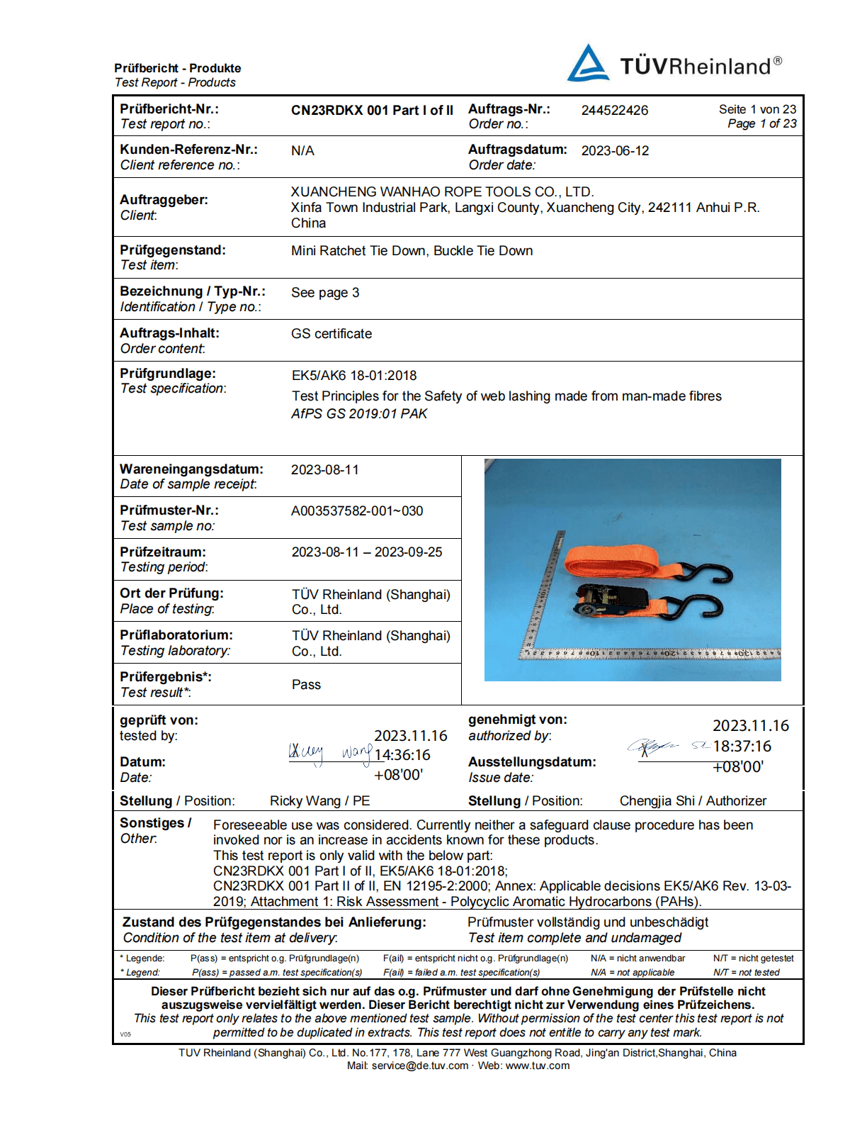 ISO 9001:2015 Certificate